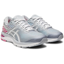 Asics Laufschuhe Gel Cumulus 21 (Dämpfung) hellgrau Damen